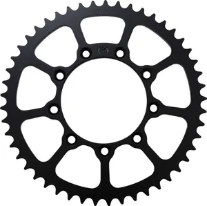 MOOSE OFFROAD HARD-PARTS REAR SPROCKET 49 TEETH 520 PITCH STEEL BLACK