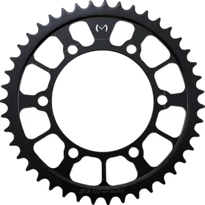 MOOSE OFFROAD HARD-PARTS REAR SPROCKET / 43 TEETH / 525 PITCH / BLACK / STEEL