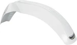 UFO UNIVERSAL FRONT FENDER 500/600cc & HONDA XR600 WHITE