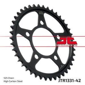 JT SPROCKETS SPROCKET REAR 42T 525 BLK