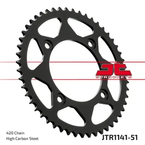 JT SPROCKETS SPROCKET REAR 420 51T