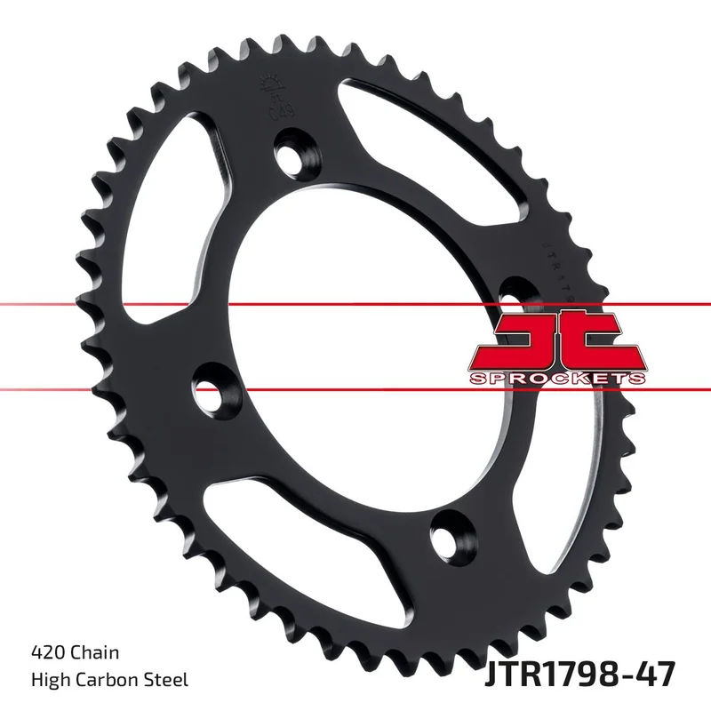 JT SPROCKETS SPROCKET REAR 47T 420
