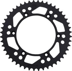 MOOSE OFFROAD HARD-PARTS REAR SPROCKET 48 TEETH ALUMINIUM BLACK