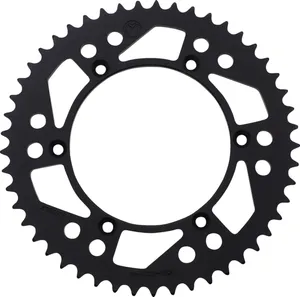 MOOSE OFFROAD HARD-PARTS REAR SPROCKET 49 TEETH ALUMINIUM BLACK