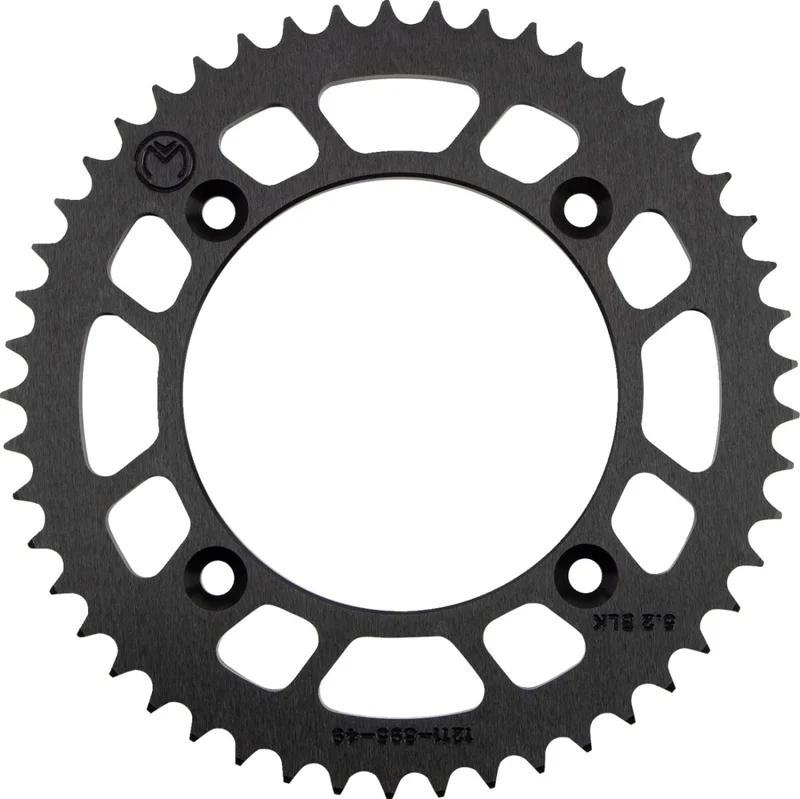 Moose Offroad REAR SPROCKET 49 TEETH ALUMINIUM BLACK