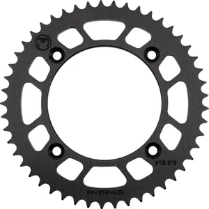 MOOSE OFFROAD HARD-PARTS REAR SPROCKET 49 TEETH ALUMINIUM BLACK