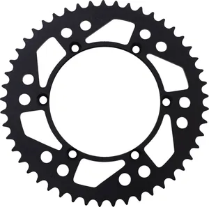 MOOSE OFFROAD HARD-PARTS REAR SPROCKET 49 TEETH ALUMINIUM BLACK