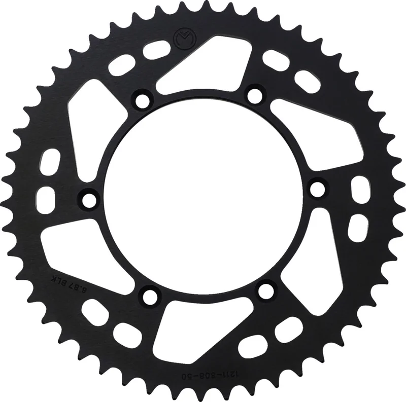 Moose Offroad REAR SPROCKET 50 TEETH ALUMINIUM BLACK