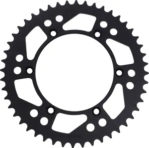 MOOSE OFFROAD HARD-PARTS REAR SPROCKET 48 TEETH ALUMINIUM BLACK