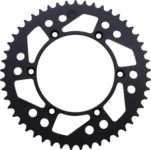 MOOSE OFFROAD HARD-PARTS REAR SPROCKET 49 TEETH ALUMINIUM BLACK