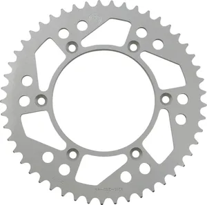 MOOSE OFFROAD HARD-PARTS REAR SPROCKET 49 TEETH ALUMINIUM SILVER
