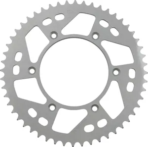 MOOSE OFFROAD HARD-PARTS REAR SPROCKET 52 TEETH ALUMINIUM SILVER