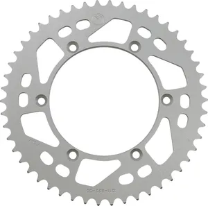 MOOSE OFFROAD HARD-PARTS REAR SPROCKET 50 TEETH ALUMINIUM SILVER