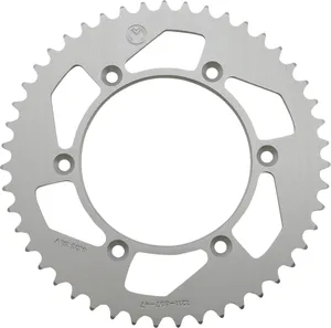 MOOSE OFFROAD HARD-PARTS REAR SPROCKET 47 TEETH ALUMINIUM SILVER