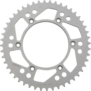 MOOSE OFFROAD HARD-PARTS REAR SPROCKET 48 TEETH ALUMINIUM SILVER