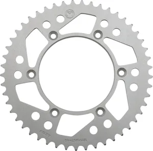 MOOSE OFFROAD HARD-PARTS REAR SPROCKET 49 TEETH ALUMINIUM SILVER