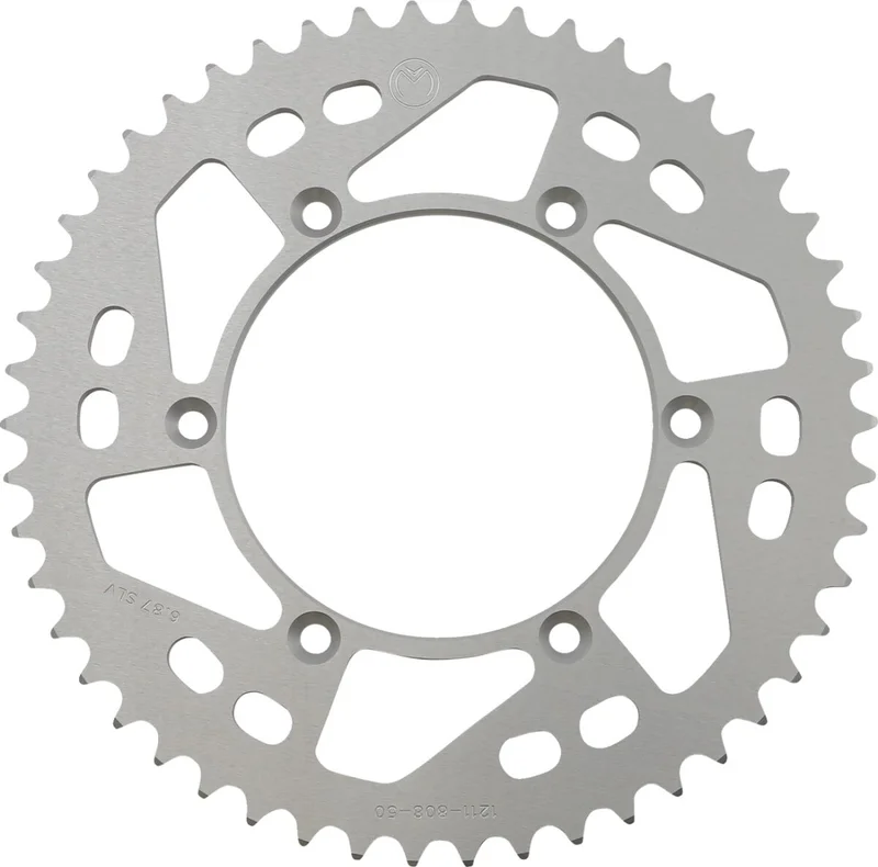 Moose Offroad REAR SPROCKET 50 TEETH ALUMINIUM SILVER