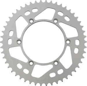 MOOSE OFFROAD HARD-PARTS REAR SPROCKET 50 TEETH ALUMINIUM SILVER