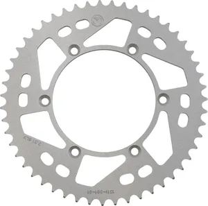 MOOSE OFFROAD HARD-PARTS REAR SPROCKET 51 TEETH ALUMINIUM SILVER