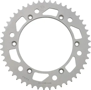 MOOSE OFFROAD HARD-PARTS REAR SPROCKET 49 TEETH ALUMINIUM SILVER