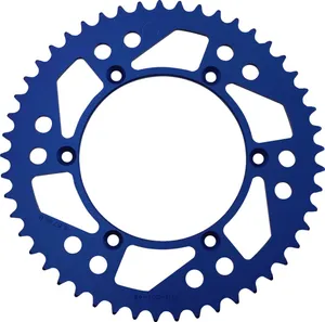 MOOSE OFFROAD HARD-PARTS REAR SPROCKET 49 TEETH ALUMINIUM BLUE