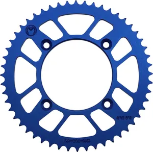 MOOSE OFFROAD HARD-PARTS REAR SPROCKET 52 TEETH ALUMINIUM BLUE
