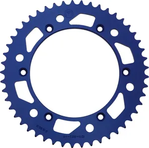 MOOSE OFFROAD HARD-PARTS REAR SPROCKET 49 TEETH ALUMINIUM BLUE