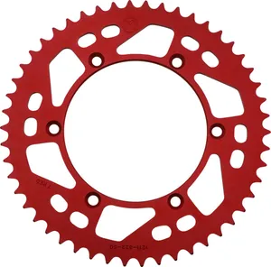 MOOSE OFFROAD HARD-PARTS REAR SPROCKET 50 TEETH ALUMINIUM RED