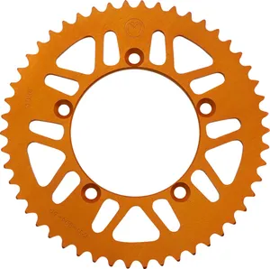 MOOSE OFFROAD HARD-PARTS REAR SPROCKET 50 TEETH ALUMINIUM ORANGE