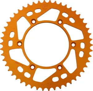 MOOSE OFFROAD HARD-PARTS REAR SPROCKET 50 TEETH ALUMINIUM ORANGE