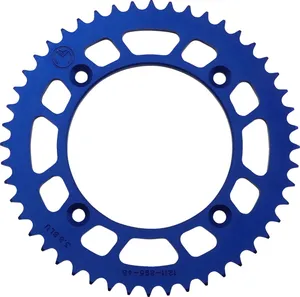 MOOSE OFFROAD HARD-PARTS REAR SPROCKET / 48 TEETH / 428 PITCH / BLUE / ALUMINUM