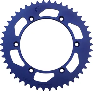 MOOSE OFFROAD HARD-PARTS REAR SPROCKET / 46 TEETH / 520 PITCH / BLUE / ALUMINUM