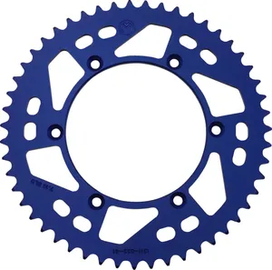 MOOSE OFFROAD HARD-PARTS REAR SPROCKET / 51 TEETH / 520 PITCH / BLUE / ALUMINUM