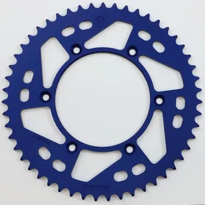 MOOSE OFFROAD HARD-PARTS REAR SPROCKET / 51 TEETH / 520 PITCH / BLUE / ALUMINUM