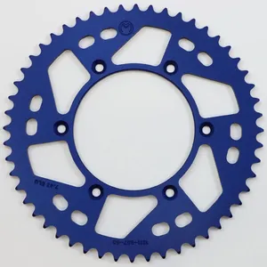 MOOSE OFFROAD HARD-PARTS REAR SPROCKET / 52 TEETH / 520 PITCH / BLUE / ALUMINUM