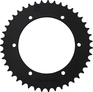 MOOSE OFFROAD HARD-PARTS REAR SPROCKET / 43 TEETH / 525 PITCH / BLACK / ALUMINUM