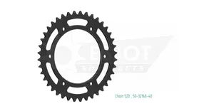 ESJOT SPROCKET REAR 40T 520