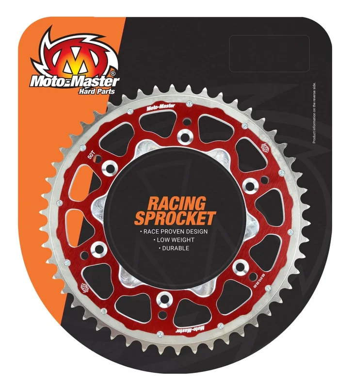 MOTO-MASTER SPROCKET FUSION 520-45T RED HO