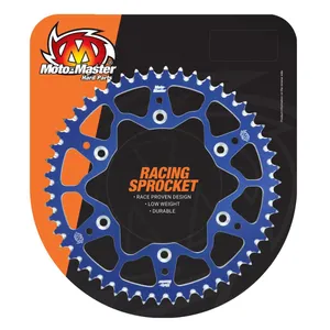MOTO-MASTER SPROCKET ALUMINIUM BLUE 415 44
