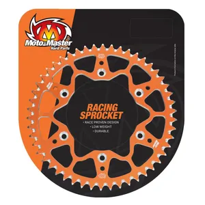 MOTO-MASTER SPROCKET ALUMINIUM ORNG 520 51