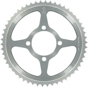 JT SPROCKETS JTR1843.54 REAR REPLACEMENT SPROCKET 54 TEETH 428 PITCH NATURAL C49 HIGH CARBON STEEL
