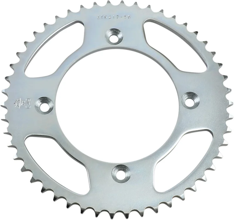 JT SPROCKETS JTR217.50 REAR REPLACEMENT SPROCKET 50 TEETH 428 PITCH NATURAL C49 HIGH CARBON STEEL