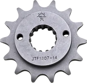 JT SPROCKETS JTF1307.14 FRONT REPLACEMENT SPROCKET 14 TEETH 520 PITCH NATURAL STEEL