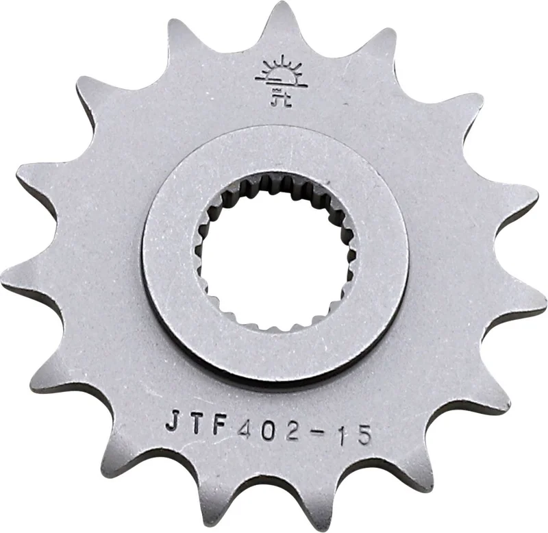 JT SPROCKETS JTF402.15 FRONT REPLACEMENT SPROCKET 15 TEETH 520 PITCH NATURAL STEEL
