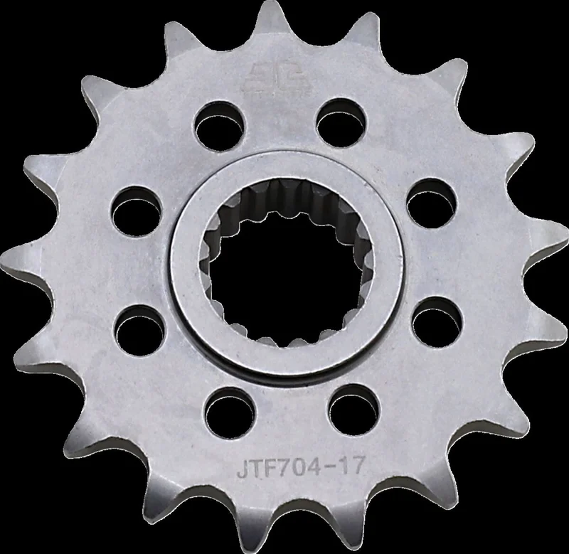 JT SPROCKETS JTF704.17 FRONT REPLACEMENT SPROCKET 17 TEETH 525 PITCH NATURAL STEEL
