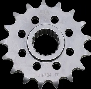 JT SPROCKETS JTF704.17 FRONT REPLACEMENT SPROCKET 17 TEETH 525 PITCH NATURAL STEEL