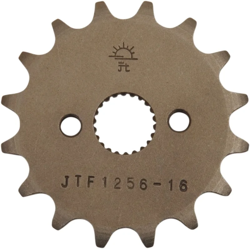 JT SPROCKETS JTF1256.16 FRONT REPLACEMENT SPROCKET 16 TEETH 420 PITCH NATURAL STEEL