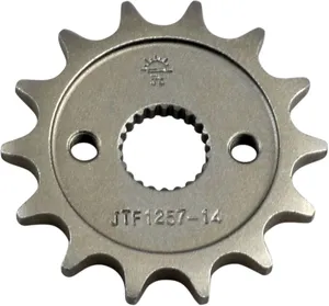 JT SPROCKETS JTF1257.14 FRONT REPLACEMENT SPROCKET 14 TEETH 428 PITCH NATURAL STEEL
