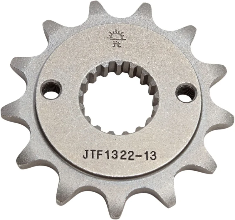 JT SPROCKETS JTF1322.13 FRONT REPLACEMENT SPROCKET 13 TEETH 520 PITCH NATURAL STEEL