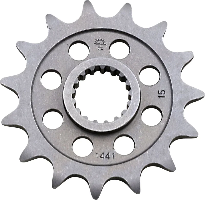 JT SPROCKETS JTF1441.15 FRONT REPLACEMENT SPROCKET 15 TEETH 520 PITCH NATURAL STEEL